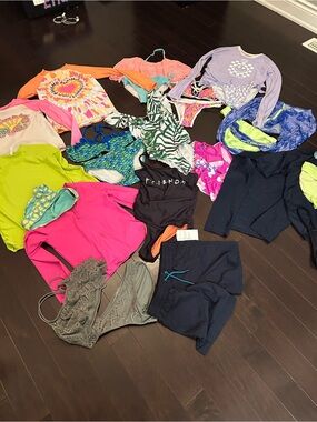 Mixed Girls' Swimwear Assortment - Bright Multi-Color
